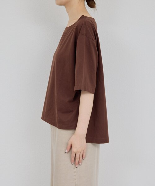 GALLARDAGALANTE（ガリャルダガランテ）の「【2Way】オフショルTee（Tシャツ/カットソー・レディース・ブラウン/ホワイト/ブラック・FREE）」の22枚目の写真