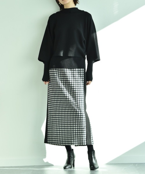 INTERPLANET（インタープラネット）の「アンサンブルニットＳＥＴ（ニット/セーター・レディース・ベージュ/ブラック/グレー・FREE）」の13枚目の写真