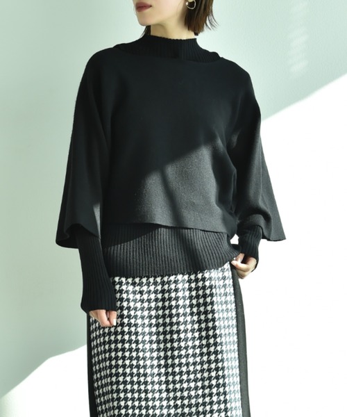 INTERPLANET（インタープラネット）の「アンサンブルニットＳＥＴ（ニット/セーター・レディース・ベージュ/ブラック/グレー・FREE）」の15枚目の写真