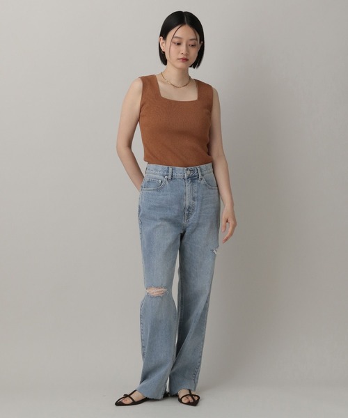 A part by（アパートバイ）の「Apbアソートデニムパンツ（デニムパンツ・レディース・ネイビー/ライトブルー・MEDIUM/SMALL）」の11枚目の写真