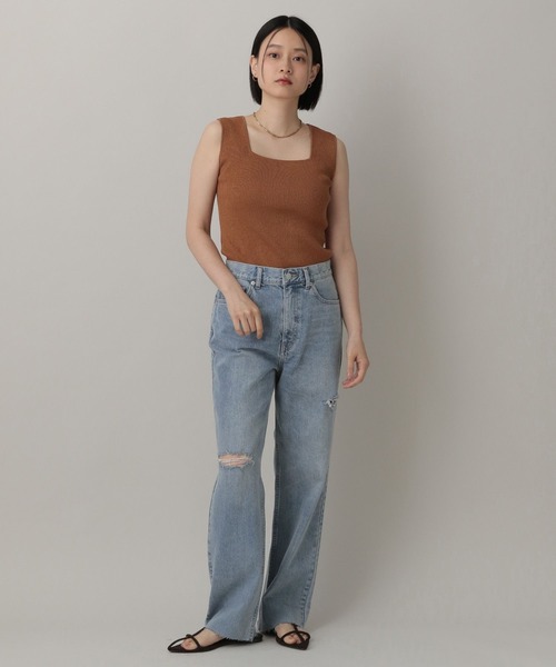 A part by（アパートバイ）の「Apbアソートデニムパンツ（デニムパンツ・レディース・ネイビー/ライトブルー・MEDIUM/SMALL）」の13枚目の写真