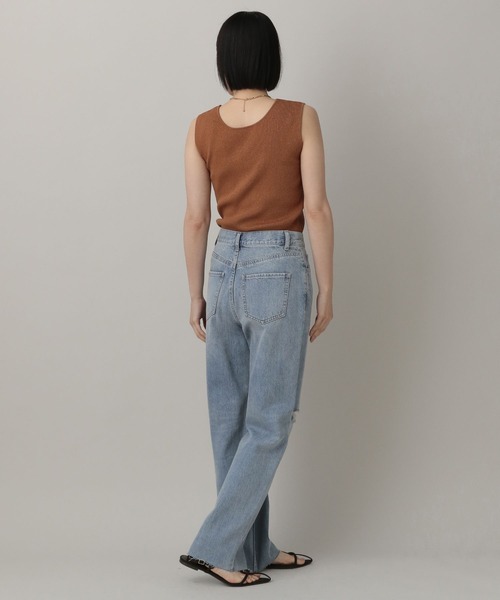 A part by（アパートバイ）の「Apbアソートデニムパンツ（デニムパンツ・レディース・ネイビー/ライトブルー・MEDIUM/SMALL）」の14枚目の写真