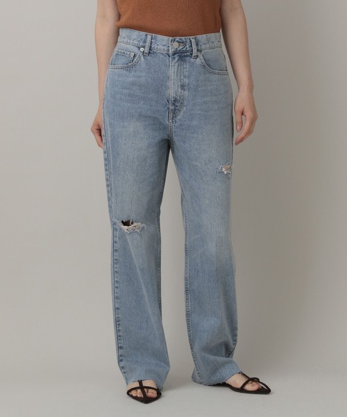 A part by（アパートバイ）の「Apbアソートデニムパンツ（デニムパンツ・レディース・ネイビー/ライトブルー・MEDIUM/SMALL）」の15枚目の写真