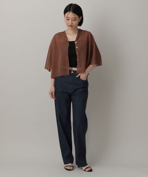 A part by（アパートバイ）の「Apbアソートデニムパンツ（デニムパンツ・レディース・ネイビー/ライトブルー・MEDIUM/SMALL）」の3枚目の写真