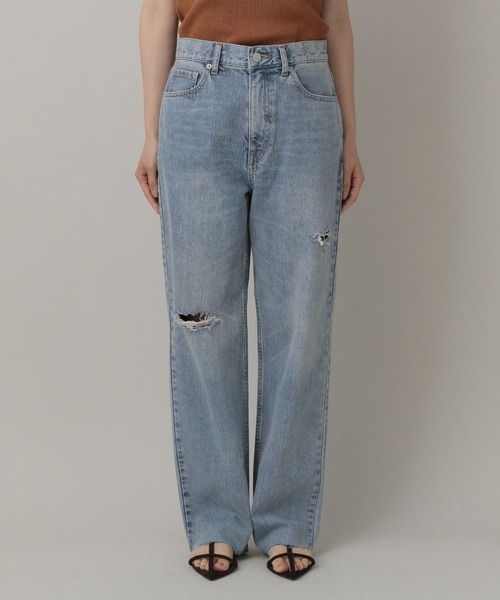 A part by（アパートバイ）の「Apbアソートデニムパンツ（デニムパンツ・レディース・ネイビー/ライトブルー・MEDIUM/SMALL）」の18枚目の写真