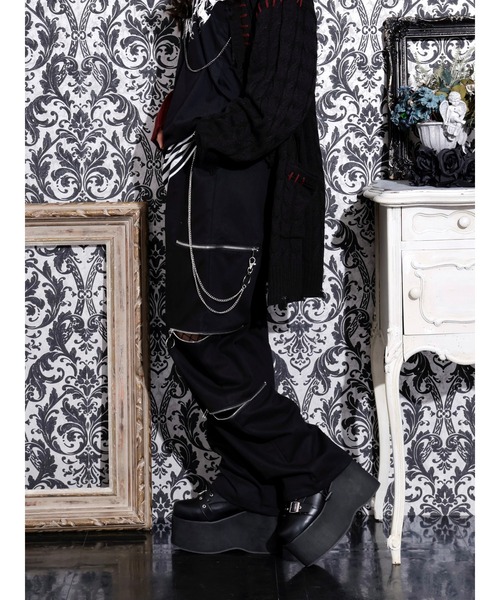 ファスナーいっぱいユニセックスパンツ（その他パンツ）｜NOEMIE