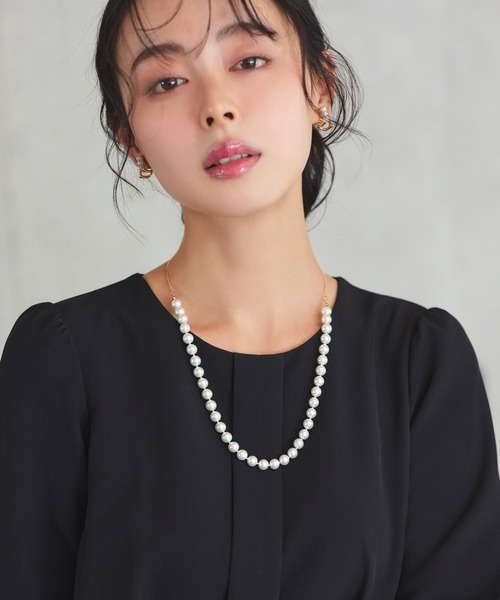 mint様　パープル系♡チャーム付きネックレス　イヤリング　髪飾り　社交ダンス TY社交ダンス、新体操用髪飾り6 ラインストーン 16cm - メルカリ