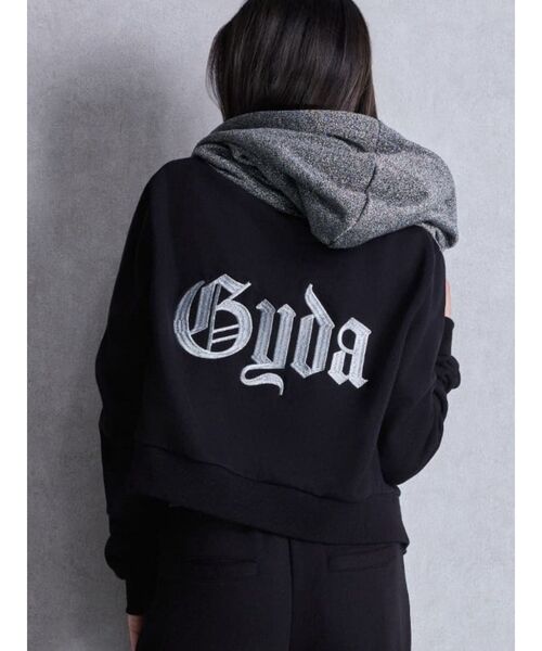 パーカー BACK GYDA embroidery GLITTERパーカー レディース GYDA パーカー BACK embroidery GLITTERパーカー レディース