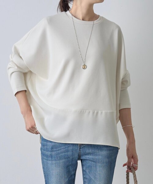 セール】ラウンドキリカエプルオーバー（Tシャツ/カットソー