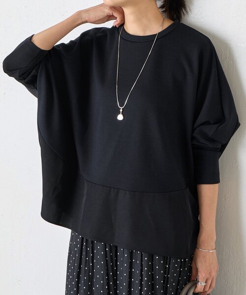 BEARDSLEY✨ 今期大人気後ろプリーツカットソー✨ブラック黒19800円 BEARDSLEY｜後ろプリーツカットソー | Rakuten Fashion(楽天