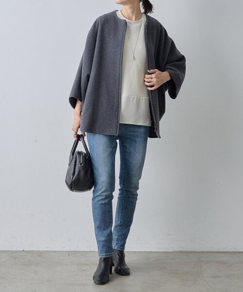 ラウンドキリカエプルオーバー（Tシャツ/カットソー）｜BEARDSLEY