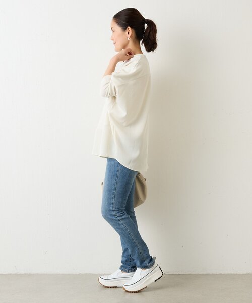 セール】ラウンドキリカエプルオーバー（Tシャツ/カットソー