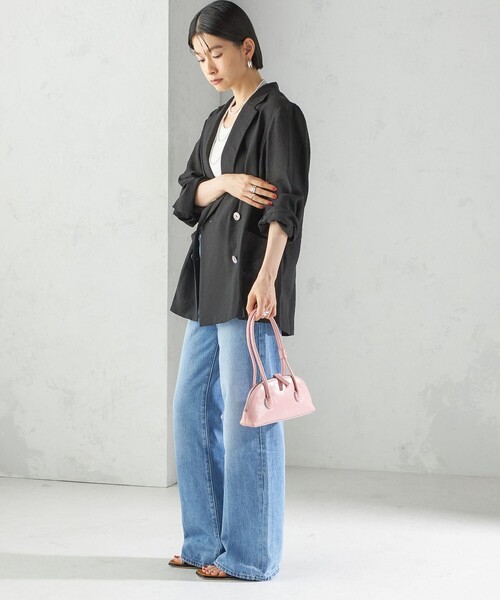 手洗い可能〉シアー シルク混 ジャケット（テーラードジャケット