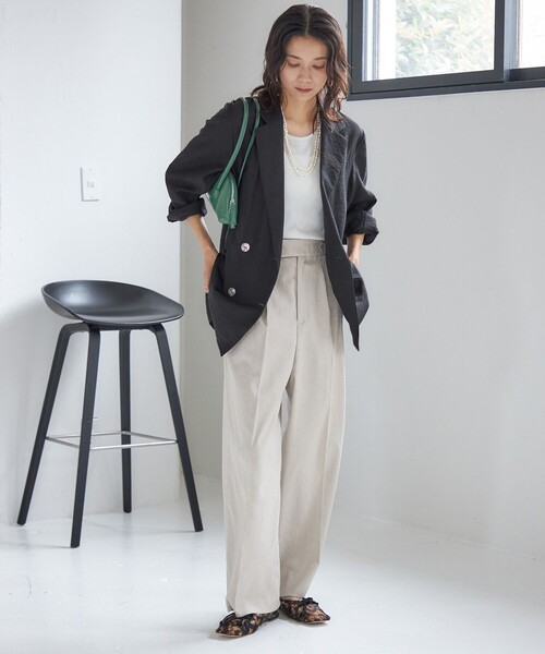 手洗い可能〉シアー シルク混 ジャケット（テーラードジャケット