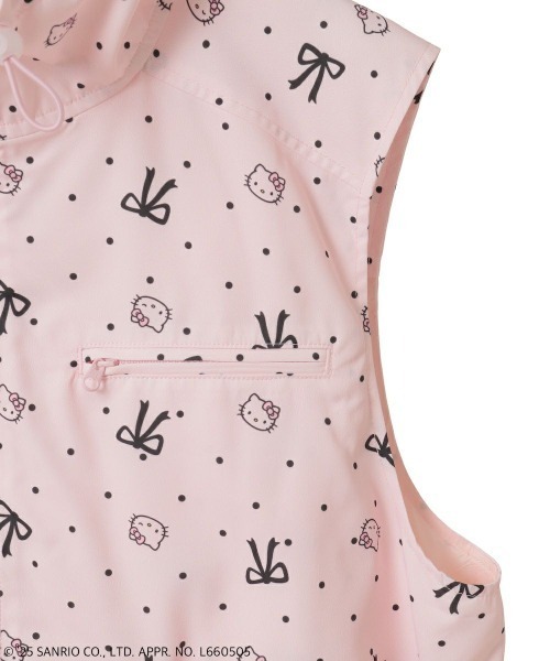 Candy Stripper(キャンディストリッパー)の「【HELLO KITTY】RIBBON&DOT ベスト(ベスト・レディース・アイボリー/ブラック/ピンク・FREE)」の20枚目の写真