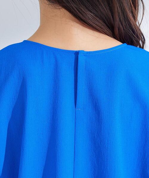 INDIVI（インディヴィ）の「【体型カバー】スクエアブラウス（シャツ/ブラウス・レディース・ブルー/ブラック/ホワイト/ライトグレー・34/15 /13/38/19/05）」の14枚目の写真