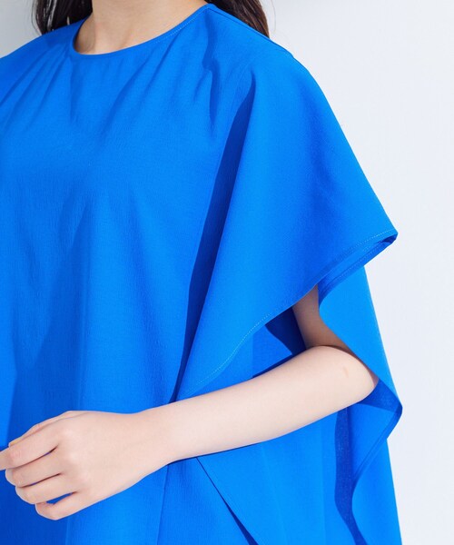 INDIVI（インディヴィ）の「【体型カバー】スクエアブラウス（シャツ/ブラウス・レディース・ブルー/ブラック/ホワイト/ライトグレー・34/15 /13/38/19/05）」の15枚目の写真