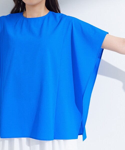 INDIVI（インディヴィ）の「【体型カバー】スクエアブラウス（シャツ/ブラウス・レディース・ブルー/ブラック/ホワイト/ライトグレー・34/15 /13/38/19/05）」の16枚目の写真