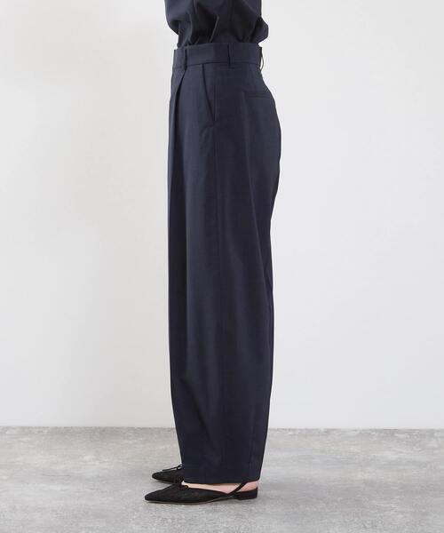 martinique(マルティニーク)の「クールタッチツイルバレルパンツ(セットアップ可)(その他パンツ・レディース・ネイビー/ピンク・1/2)」の17枚目の写真