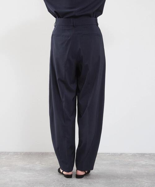 martinique(マルティニーク)の「クールタッチツイルバレルパンツ(セットアップ可)(その他パンツ・レディース・ネイビー/ピンク・1/2)」の3枚目の写真