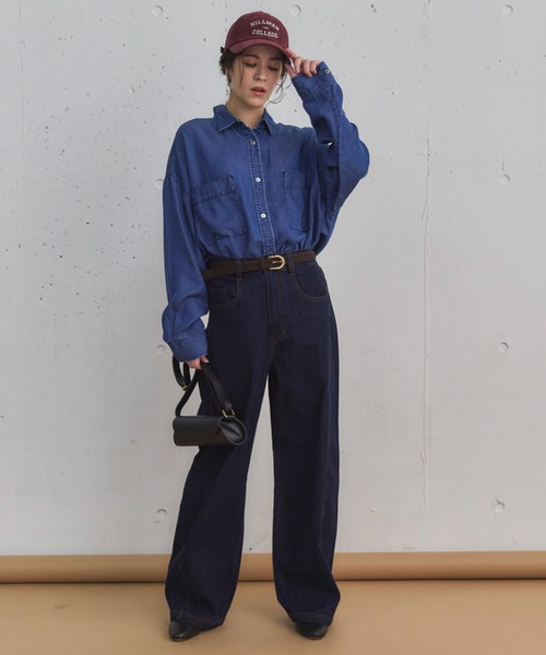 Doux archives（ドゥアルシーヴ）の「レザーベルト（ベルト・レディース・ベージュ/ブラウン・FREE）」の7枚目の写真