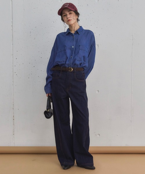 Doux archives（ドゥアルシーヴ）の「レザーベルト（ベルト・レディース・ベージュ/ブラウン・FREE）」の8枚目の写真