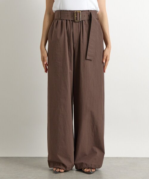 RIVE DROITE(リヴドロワ)の「【こなれ感抜群】ベルテッドワイドパンツ(その他パンツ・レディース・ブラウン/カーキ・38/36)」の19枚目の写真