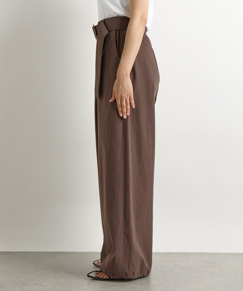 RIVE DROITE(リヴドロワ)の「【こなれ感抜群】ベルテッドワイドパンツ(その他パンツ・レディース・ブラウン/カーキ・38/36)」の20枚目の写真