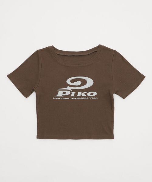 Piko(ピコ)の「∴WEGO/PIKO別注ラメリブT(Tシャツ/カットソー・レディース・ホワイト/ピンク/ブラウン・FREE)」の17枚目の写真