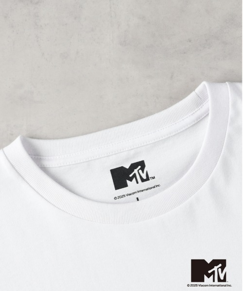 Right-on（ライトオン）の「【MTV】ＭＴＶロゴプリントＴシャツ（Tシャツ/カットソー・メンズ・ホワイト/ブラック・M/L/XL）」の9枚目の写真
