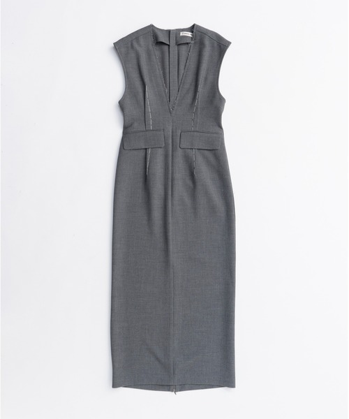 PRANK PROJECT ハンドステッチディープVドレス PRANK PROJECT（プランクプロジェクト）の「ハンドステッチディープV