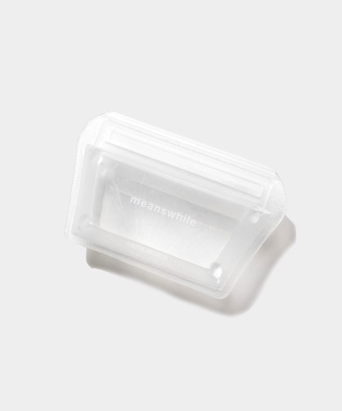 meanswhile(ミーンズワイル)の「Coin Case Large(コインケース・メンズ・クリア・FREE)」の5枚目の写真