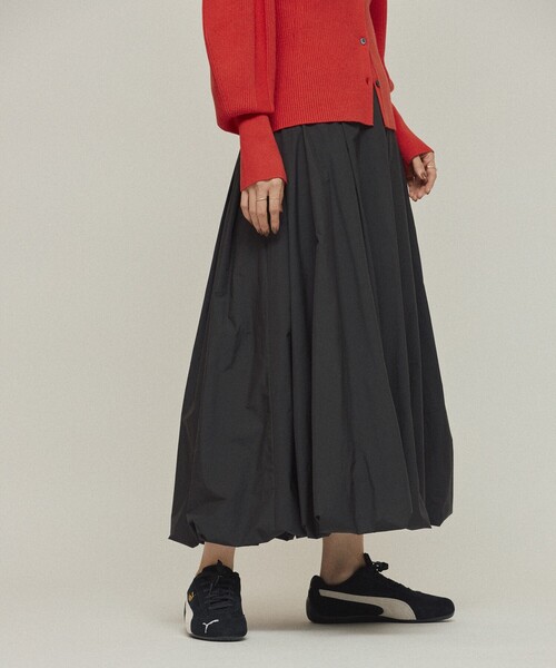 Firsthand（ファーストハンド）の「Firsthand/ファーストハンド タックバルーンスカート（スカート・レディース・ホワイト/ブラック・FREE）」の8枚目の写真