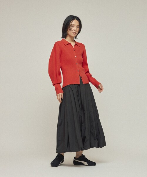 Firsthand（ファーストハンド）の「Firsthand/ファーストハンド タックバルーンスカート（スカート・レディース・ホワイト/ブラック・FREE）」の6枚目の写真