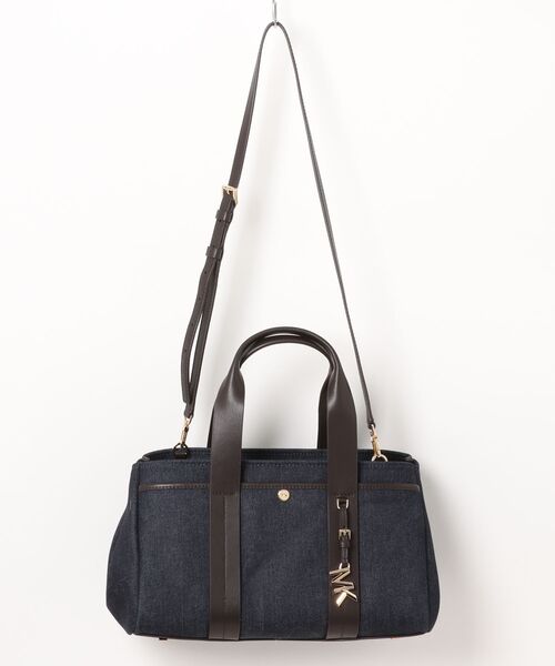 ROMEE EW デニム サッチェル スモール（ハンドバッグ）｜MICHAEL KORS