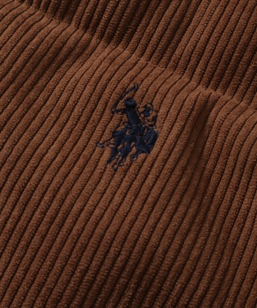 U.S. POLO ASSN.(ユーエスポロアッスン)の「【U.S. POLO ASSN./ユーエスポロアッスン】 コーデュロイ スタンドカラー 中綿 ジャケット(ブルゾン・メンズ・ブラック/カーキ/オフホワイト/ブラウン・S/M/L/XL)」の12枚目の写真