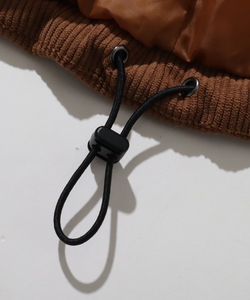 U.S. POLO ASSN.(ユーエスポロアッスン)の「【U.S. POLO ASSN./ユーエスポロアッスン】 コーデュロイ スタンドカラー 中綿 ジャケット(ブルゾン・メンズ・ブラック/カーキ/オフホワイト/ブラウン・S/M/L/XL)」の10枚目の写真