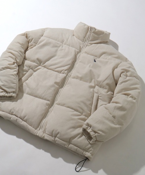 U.S. POLO ASSN.(ユーエスポロアッスン)の「【U.S. POLO ASSN./ユーエスポロアッスン】 コーデュロイ スタンドカラー 中綿 ジャケット(ブルゾン・メンズ・ブラック/カーキ/オフホワイト/ブラウン・S/M/L/XL)」の5枚目の写真