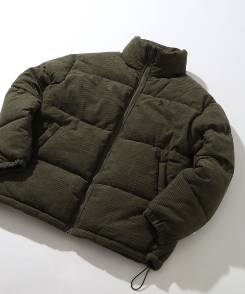U.S. POLO ASSN.(ユーエスポロアッスン)の「【U.S. POLO ASSN./ユーエスポロアッスン】 コーデュロイ スタンドカラー 中綿 ジャケット(ブルゾン・メンズ・ブラック/カーキ/オフホワイト/ブラウン・S/M/L/XL)」の16枚目の写真