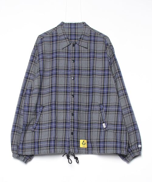 fridge（フリッジ）の「【児島新鮮組】児島新鮮組　UTILITY JACKET（ポンチョ・メンズ・グレー/ブルー系その他/オレンジ/アイボリー/ブルー系その他2/その他・FREE）」の4枚目の写真