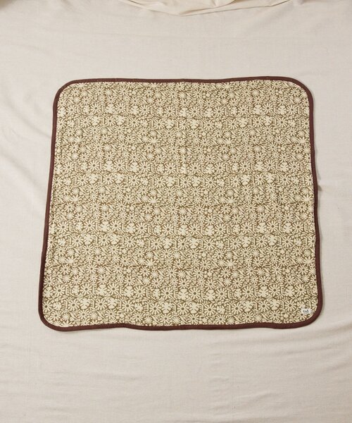 CIAOPANIC TYPY（チャオパニックティピー）の「【BABY】【Qinn】マルチウェイおくるみ（おくるみ・キッズ・アイボリー/ブラウン/オレンジ・ONE SIZE）」の14枚目の写真