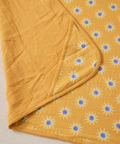 CIAOPANIC TYPY（チャオパニックティピー）の「【BABY】【Qinn】マルチウェイおくるみ（おくるみ・キッズ・アイボリー/ブラウン/オレンジ・ONE SIZE）」の4枚目の写真