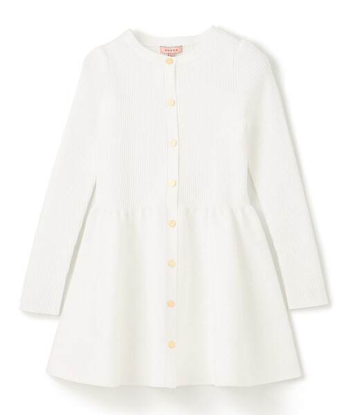 TOCCA(トッカ)の「NIGHT GROOVE ニットカーディガン(カーディガン/ボレロ・レディース・ブラック系/アイボリー系・MEDIUM/SMALL)」の10枚目の写真