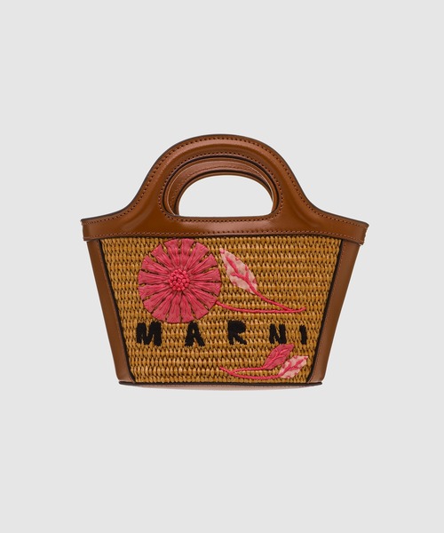 追跡あり★MARNI★TROPICALIA スモールショルダーバッグ EMBROIDERED TROPICALIA / マイクロバッグ（ショルダーバッグ