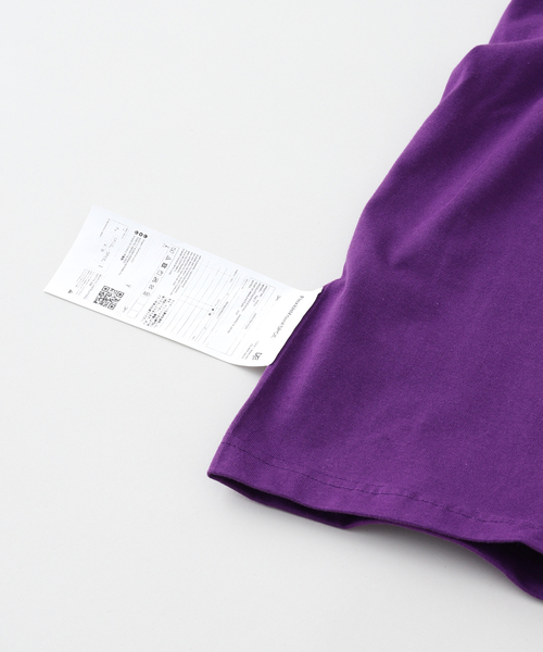 JOINT WORKS（ジョイントワークス）の「FVS TAG-Tシャツ（Tシャツ/カットソー・メンズ・パープル・MEDIUM/LARGE）」の5枚目の写真