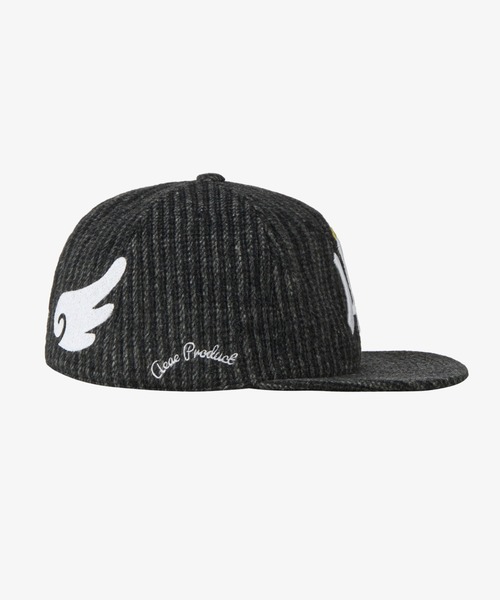 aeae（エーイーエーイー）の「AE SYMBOL ANGEL WING CAP（キャップ・レディース・ネイビー/ブラック・SMALL/MEDIUM）」の5枚目の写真
