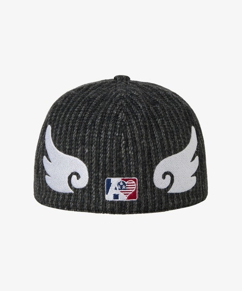 aeae（エーイーエーイー）の「AE SYMBOL ANGEL WING CAP（キャップ・レディース・ネイビー/ブラック・SMALL/MEDIUM）」の6枚目の写真