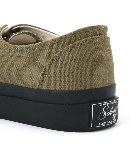 schott（ショット）の「Schott/ショット/sneakers TYPE-1/スニーカー タイプ1（スニーカー・メンズ・ブラック/オリーブ系/ナチュラル・10/7/8/9）」の12枚目の写真