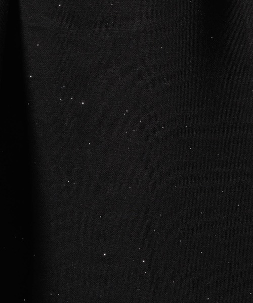 Lallana(ララーナ)の「Lame coco short sweatpants/ラメココショートスウェットパンツ(スカート・レディース・グレー/ブラック・FREE/SMALL)」の7枚目の写真