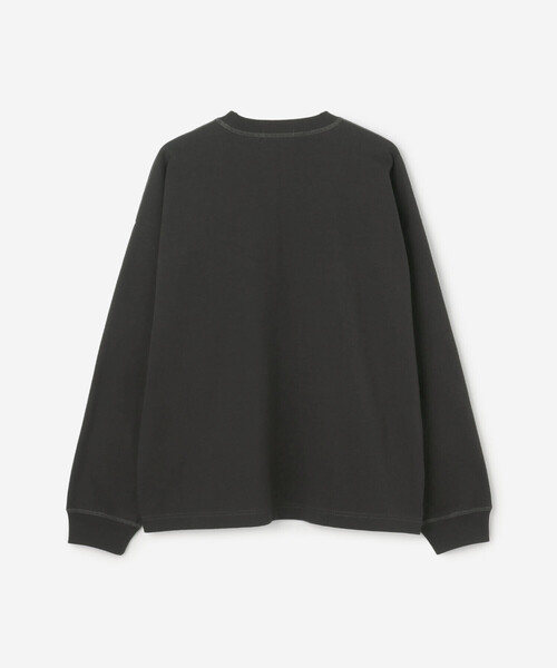 GYMPHLEX（ジムフレックス）の「Gymphlex | ヘビーウェイトジャージー 長袖ビッグTシャツ MEN（Tシャツ/カットソー・メンズ・ブルー/ダークグレー/アイボリー・L/M）」の17枚目の写真